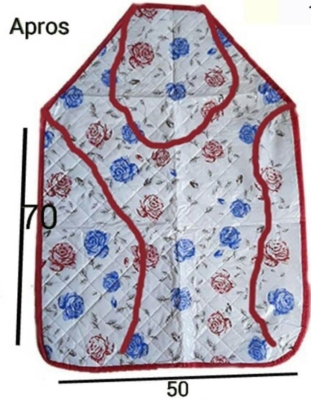 پیش بند گلدار